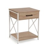 Natbord Versa Hvid PVC Tr Metal 40 x 60 x 48 cm #1