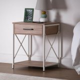 Natbord Versa Hvid PVC Tr Metal 40 x 60 x 48 cm #5
