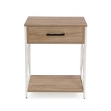 Natbord Versa Hvid PVC Tr Metal 40 x 60 x 48 cm #9