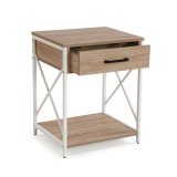 Natbord Versa Hvid PVC Tr Metal 40 x 60 x 48 cm #13