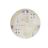 Flad Plade Versa Seaside Polyetylen RPET  25 cm #1
