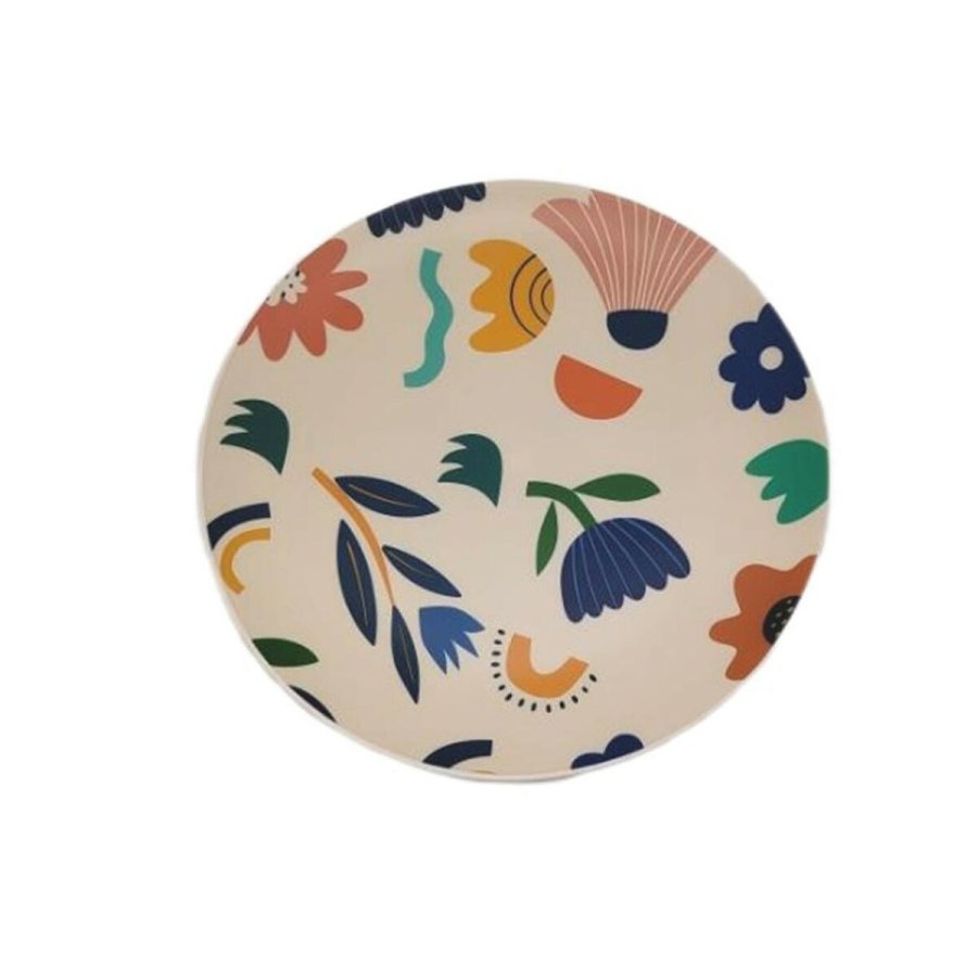 Flad Plade Versa Sunflower Polyetylen RPET  25 cm #1