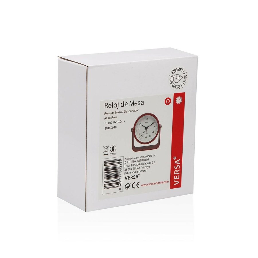 Namizna ura Versa Alura Rd Plastik 4,1 x 10 x 10 cm #9