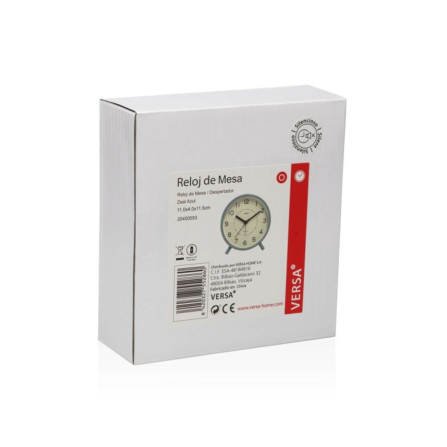 Namizna ura Versa Zeal Bl Plastik 5,4 x 11,8 x 11 cm #9
