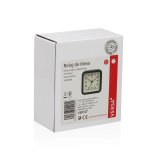 Namizna ura Versa Alvo Sort Plastik 4,5 x 8,5 x 8,5 cm #9