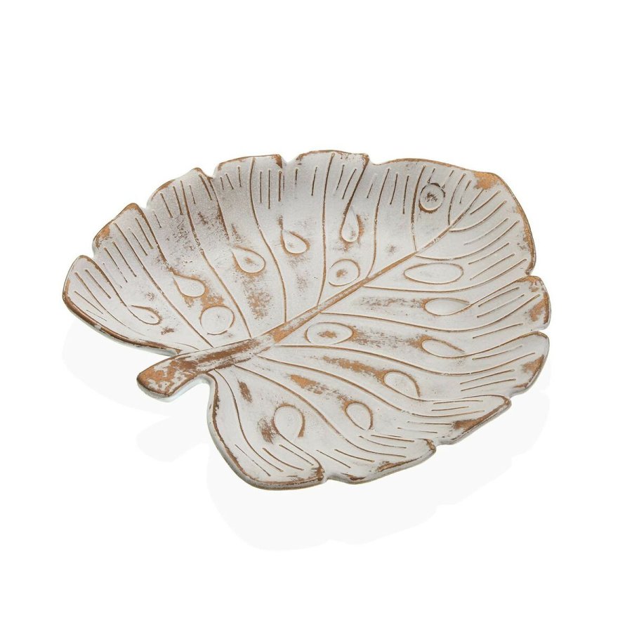 Borddekoration Versa Brun Tr MDF 17 x 3 x 28 cm #1