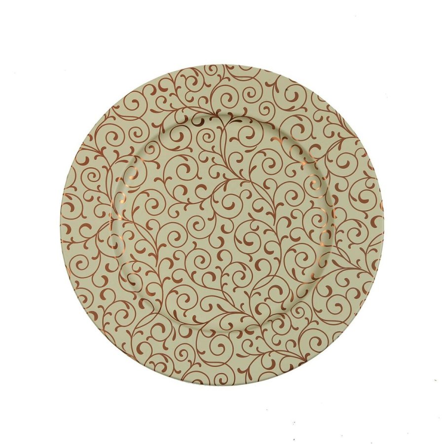 Underkop Versa Serpentine Metal 33 x 1,5 x 33 cm #1