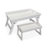 Bakkest Versa Hvid Tr MDF 32 x 24 x 48 cm #1