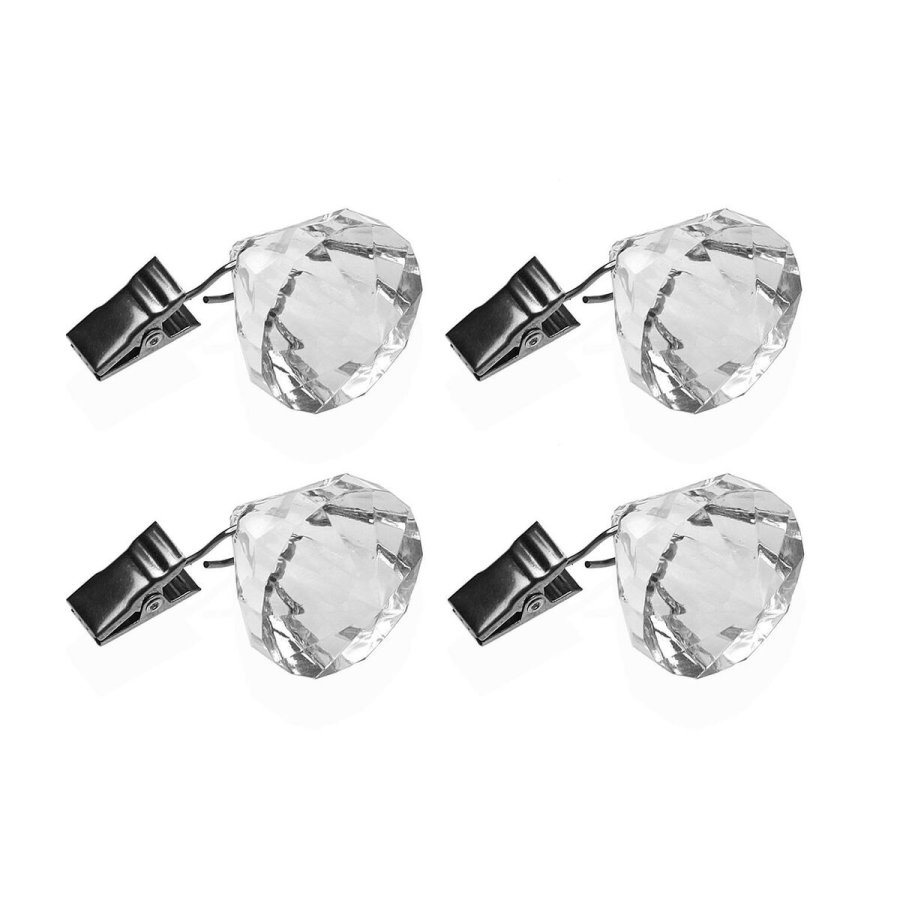 Borddug Clip Versa 3,6 x 6 x 3,6 cm Diamant 4 Dele #1