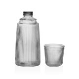 Vandflaske Versa Glas Aluminium 10,3 x 26 x 10,3 cm #1