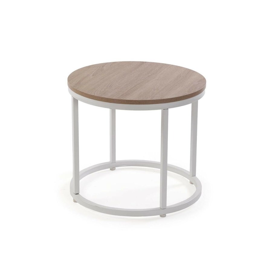 St med 2 borde Versa Aurea Hvid 48 x 48 x 42 cm 80 x 80 x 48 cm #4