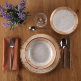 Spisestel Versa Brun Porceln 18 Dele #3