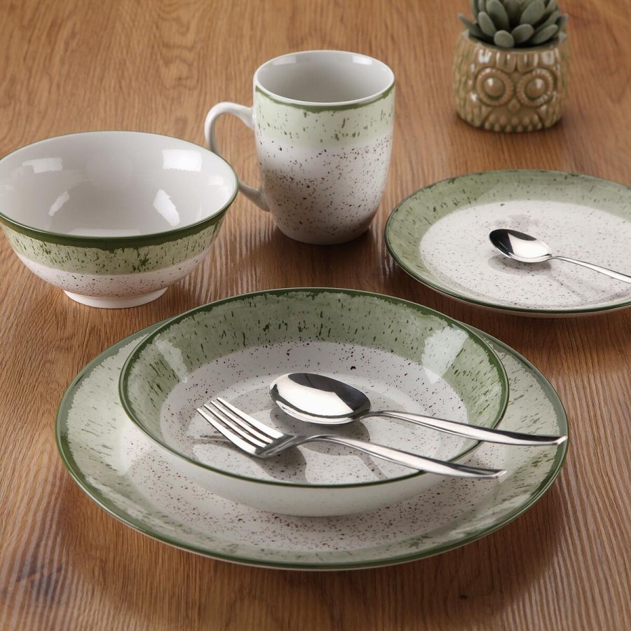 Spisestel Versa Grn Porceln 18 Dele #7
