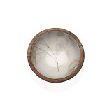 Snacksk�l Versa Bambus Porcel�n Mangotr� 13 x 7 x 13 cm #2