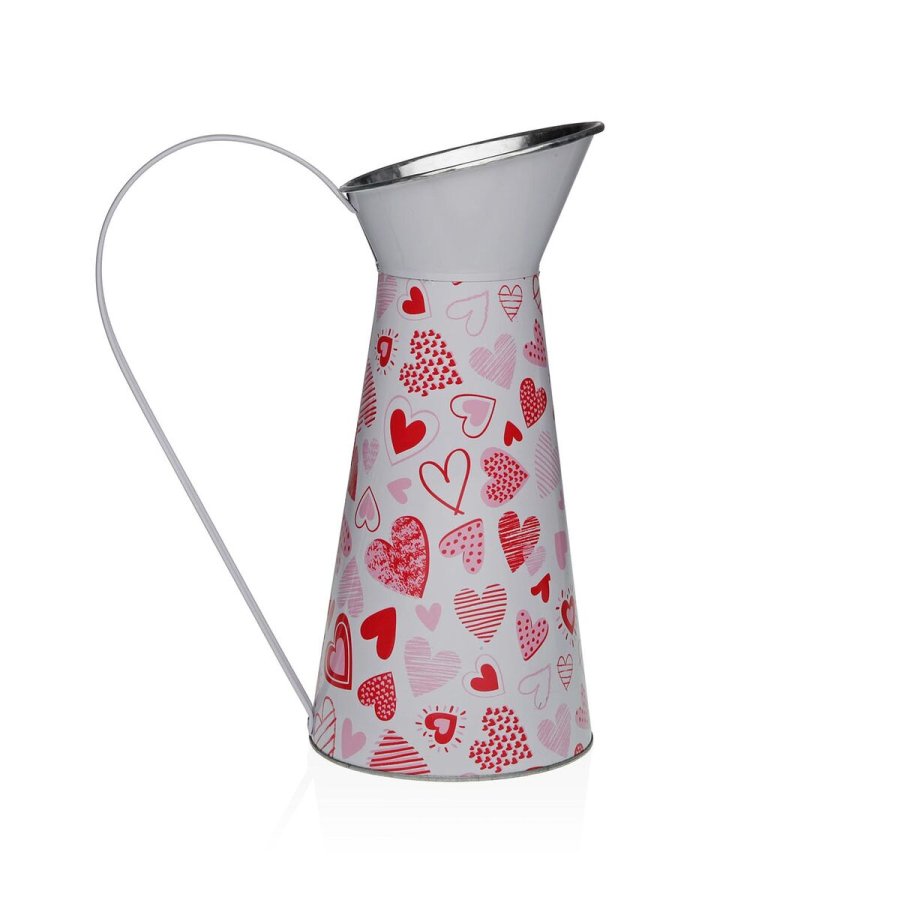 Vase Versa Rd Metal Hjerter 16 x 28 x 22 cm #1
