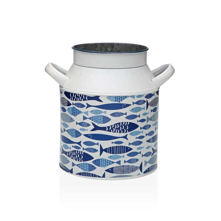 Vase Versa Metal Fisk 13 x 15,5 x 21 cm #1