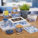 Vase Versa Metal Fisk 13 x 15,5 x 21 cm #2