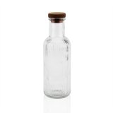 Vandflaske Versa Gennemsigtig Glas 1 L 8,7 x 27,8 x 8,7 cm #1
