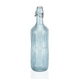 Vandflaske Versa Bl Glas Aluminium 1 L 8,1 x 31,5 x 8,1 cm #1