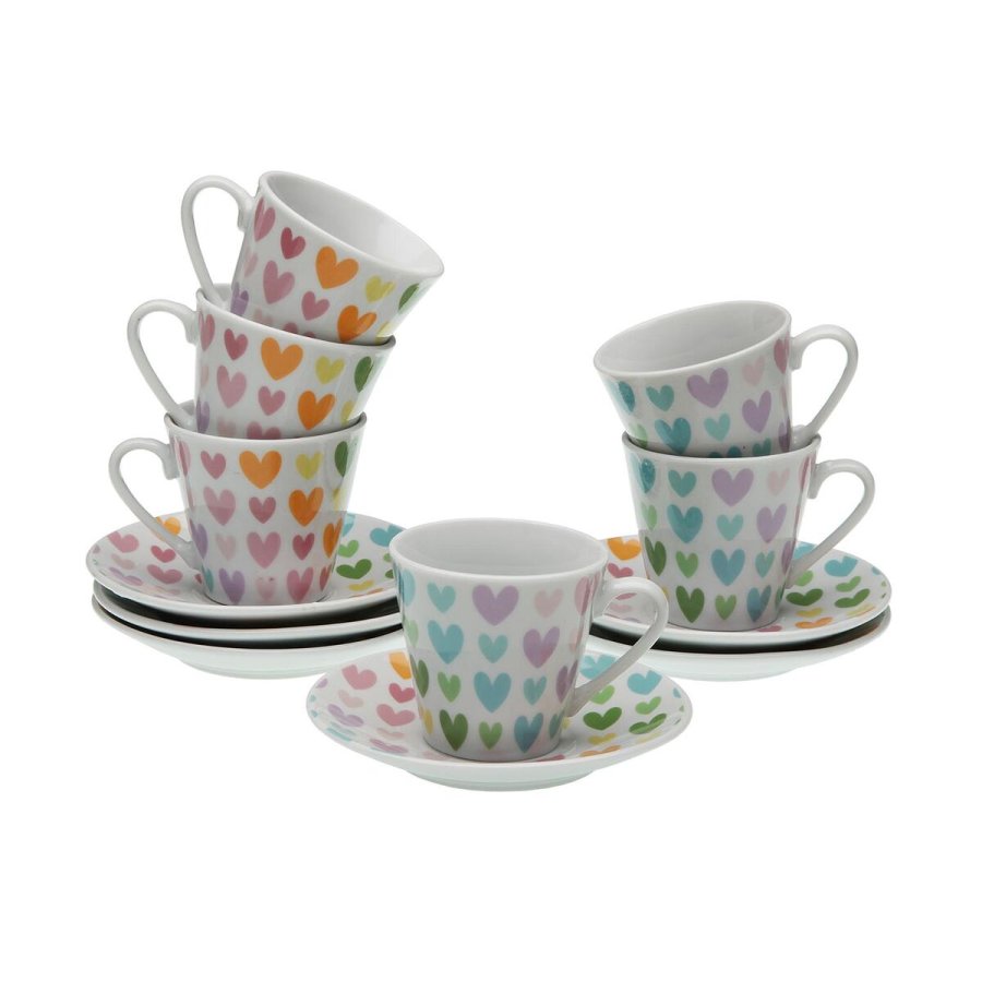 Kaffest Versa Porceln Hjerter #1