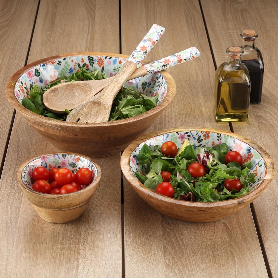 Sk�l Versa Bambus Mangotr� Cvetlice 13 x 7 x 13 cm #3