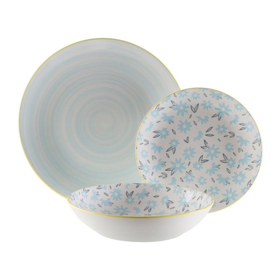 Spisestel Versa BREEZE  Bl Porceln 18 Dele #1