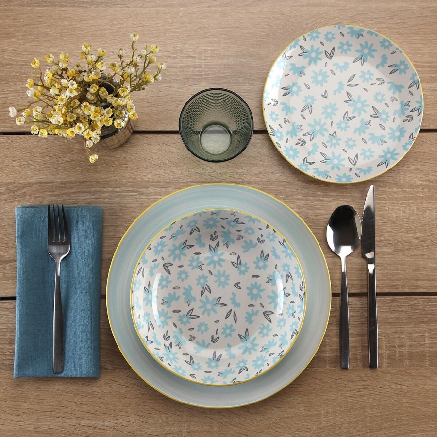 Spisestel Versa BREEZE  Bl Porceln 18 Dele #3