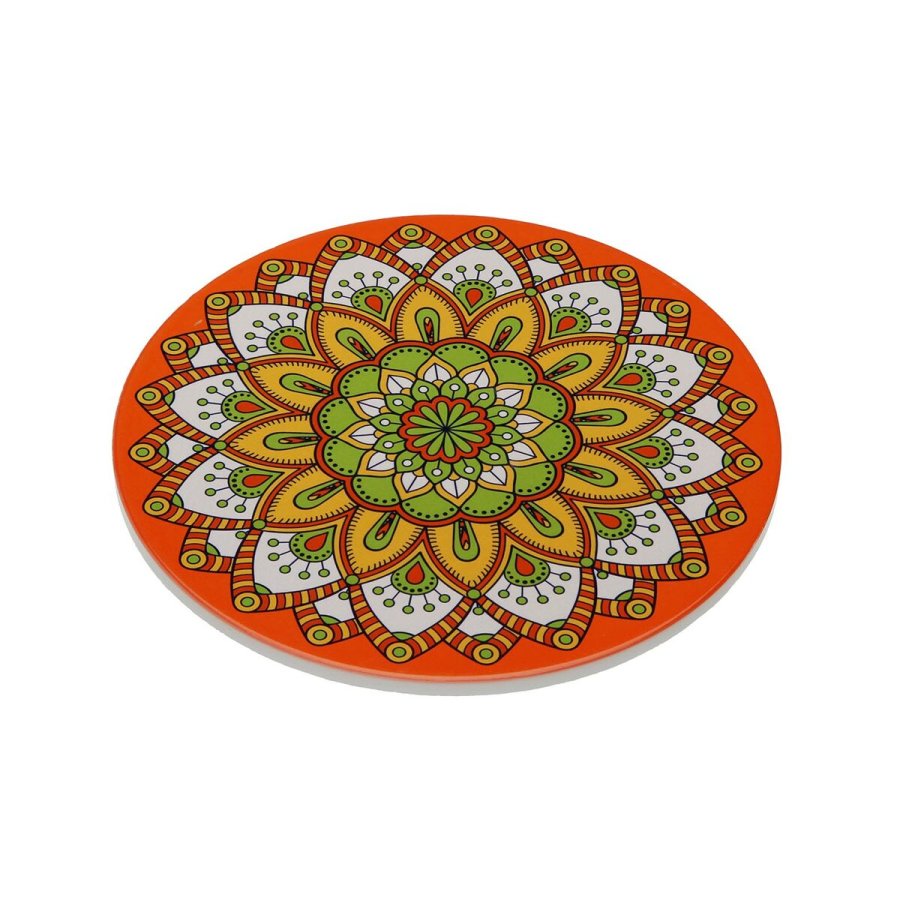 Dkkeserviet Versa Kork Keramik Mandala 20 X 0,6 X 20 CM #1
