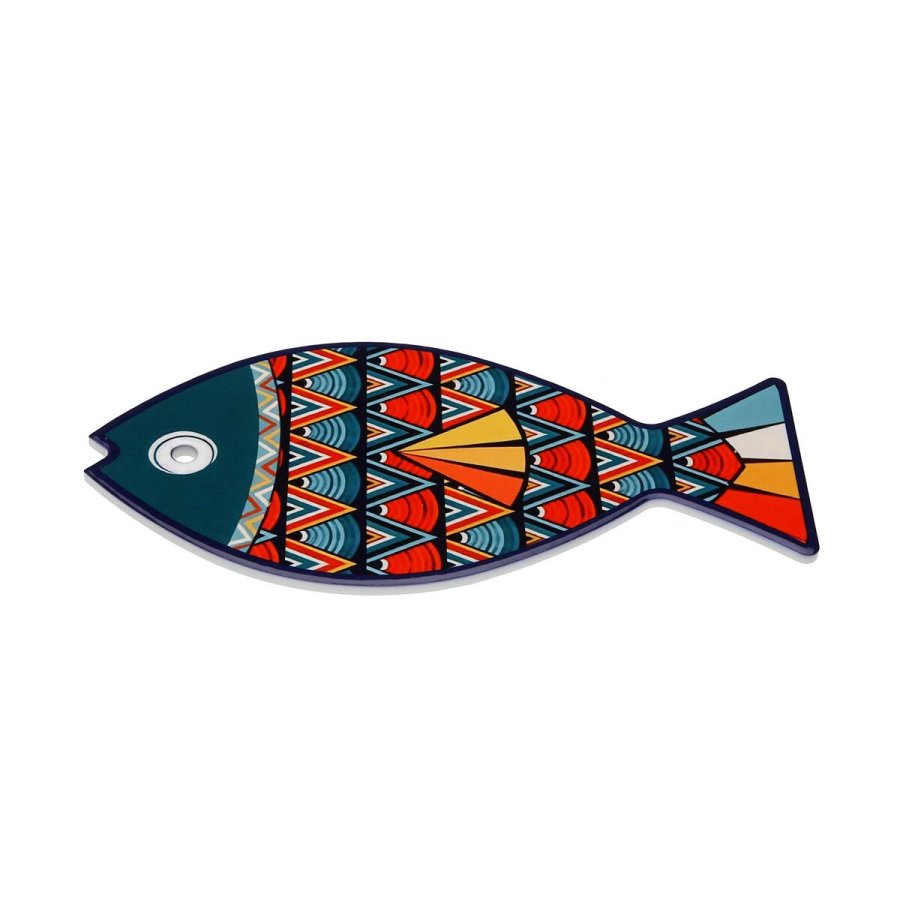 Dkkeserviet Versa Grn Kork Keramik Fisk 14 x 0,7 x 20 cm #1