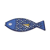 Dkkeserviet Versa Bl Kork Keramik Fisk 14 x 0,7 x 20 cm #1