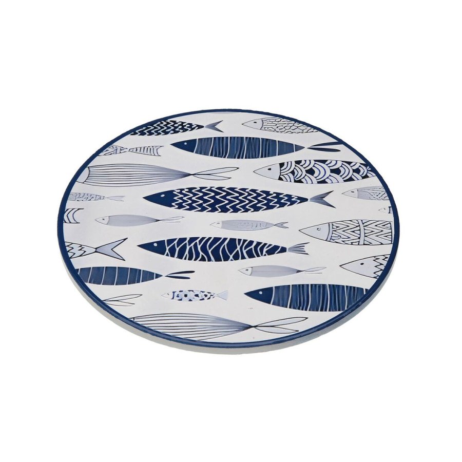 Dkkeserviet Versa Bl Kork Keramik Fisk 20 X 0,6 X 20 CM #1
