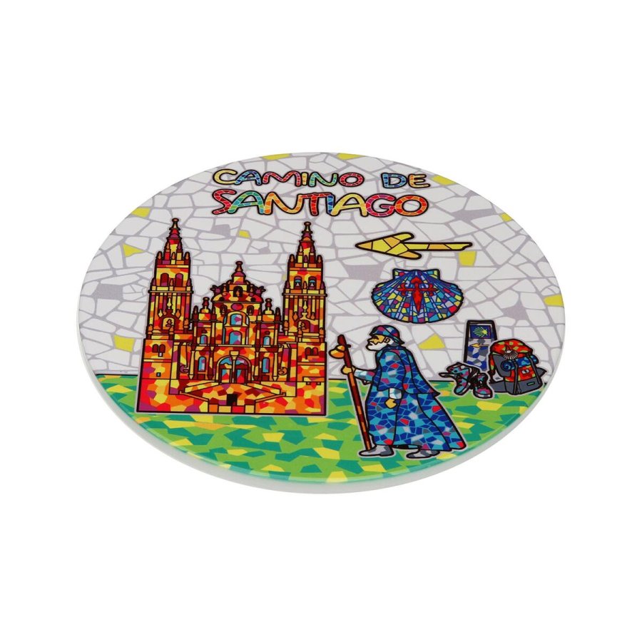 Dkkeserviet Versa Santiago de compostela Kork Keramik 20 X 0,6 X 20 CM #1
