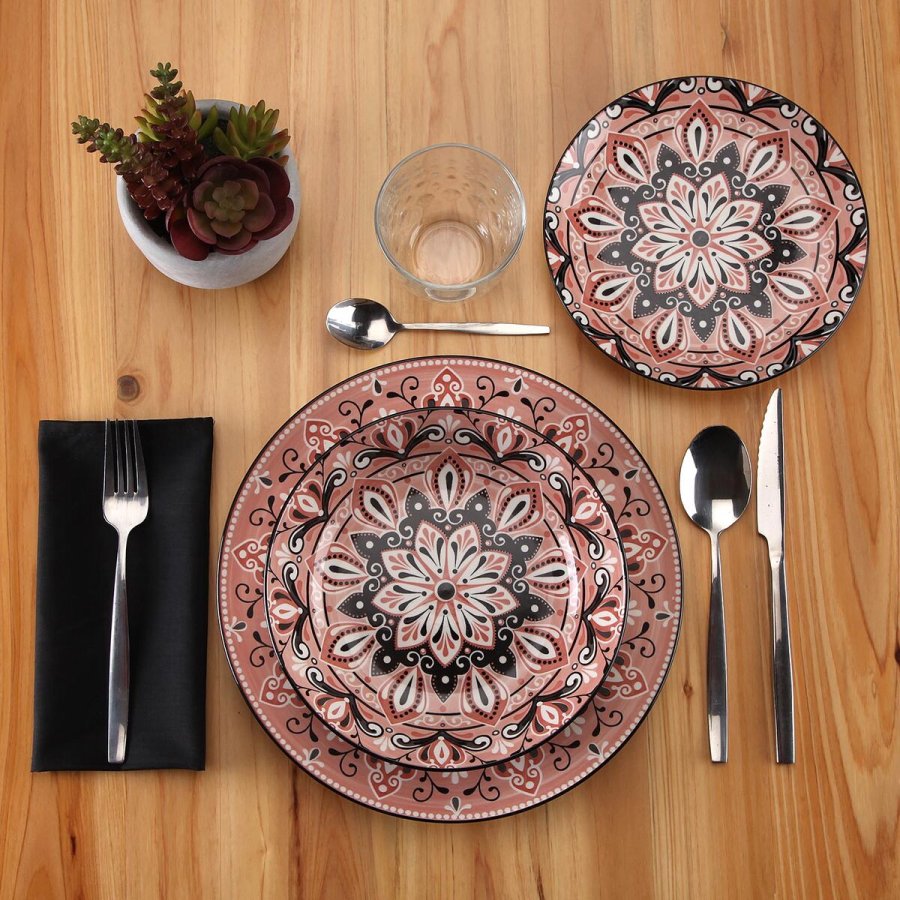 Spisestel Versa Pink Porceln 18 Dele #3