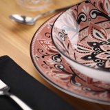 Spisestel Versa Pink Porceln 18 Dele #5