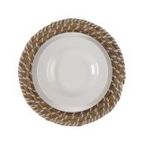 Dkkeserviet Versa Hvid Tekstil Vand-hyciant 38 cm #3