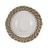 Dkkeserviet Versa Hvid Grn Tekstil Vand-hyciant 38 cm #3
