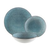 Spisestel Versa Bl� Porcel�n 18 Dele #1