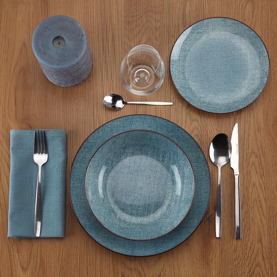 Spisestel Versa Bl� Porcel�n 18 Dele #2