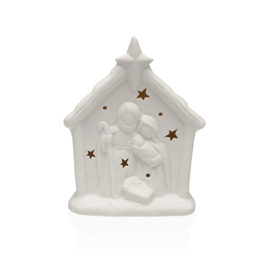 Julepynt Versa Hvid Krybbespil/Bethlehem 4,8 X 14,3 X 11 CM Dekorativ figur #1