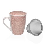 Krus med infusionsfilter Versa Pink #1