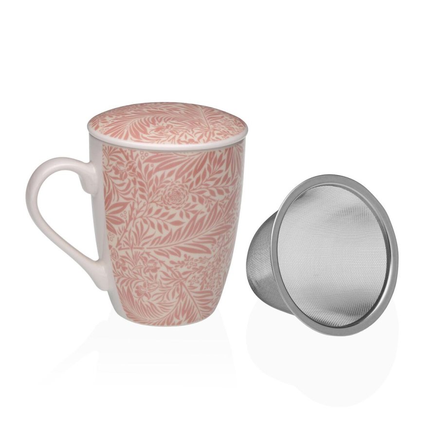 Krus med infusionsfilter Versa Pink #1