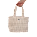 Hndtasker til damer Versa Vichy Beige 9 x 22 x 23 cm #1