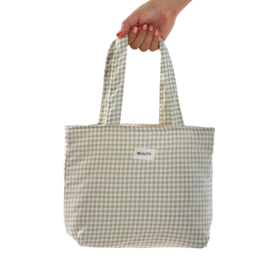 Hndtasker til damer Versa Vichy Grn 9 x 22 x 23 cm #1