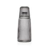 Vandflaske Versa Sort Glas Aluminium 10,3 x 26 x 10,3 cm #4