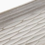 Borddekoration Versa Hvid 15,5 X 6,5 X 40 CM #2