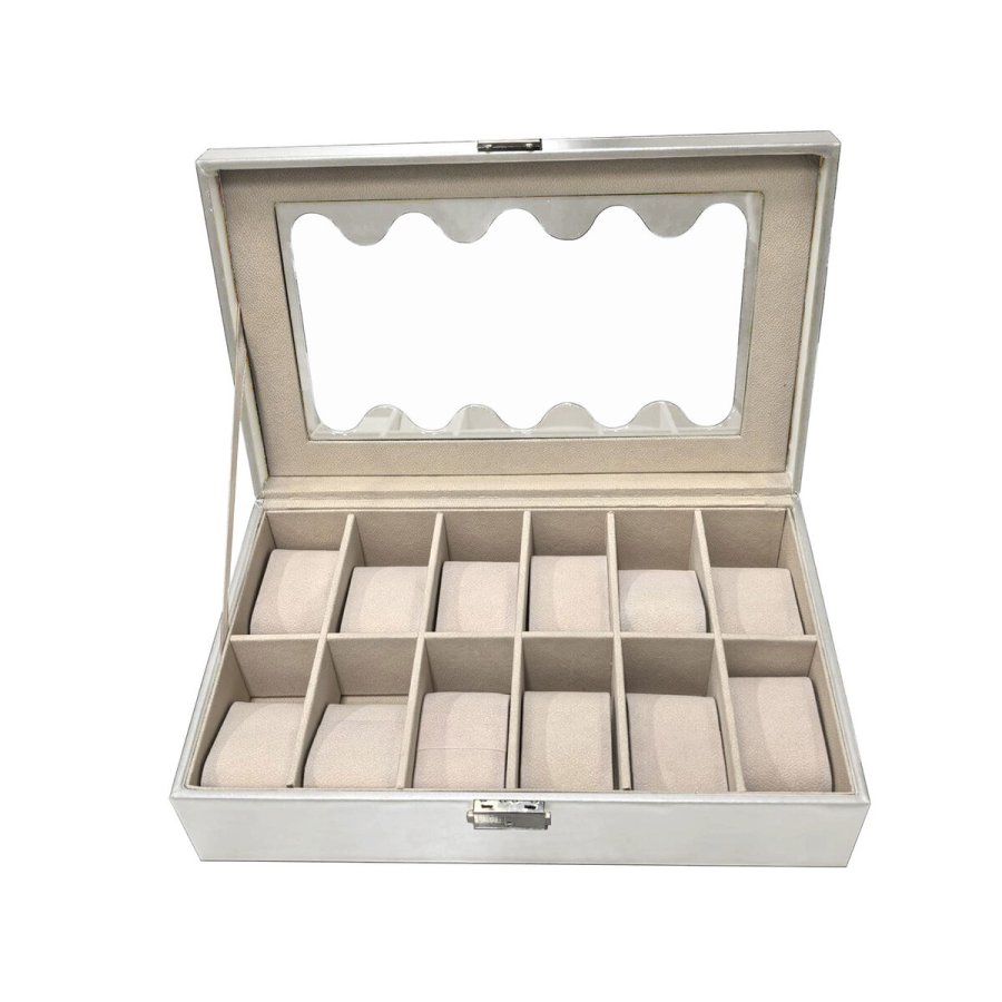 ske til ure Versa Hvid Polyuretan Papir Spejl Tr MDF 20 x 8,5 x 32,5 cm #2