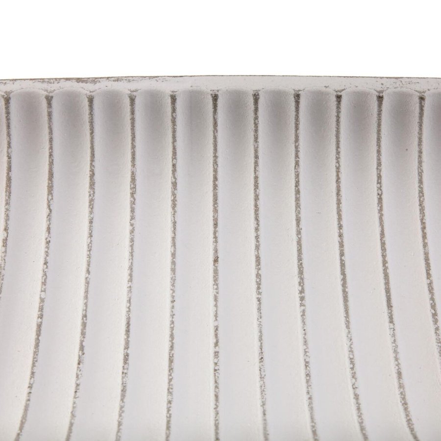 Borddekoration Versa Hvid 16 X 4,5 X 64,5 CM #2