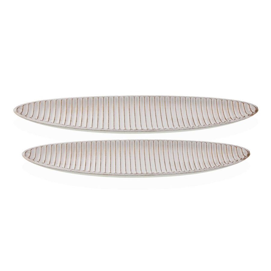 Borddekoration Versa Gylden 16 X 4,5 X 64,5 CM #3