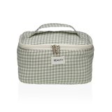 Rejsetoilettaske Versa Vichy Grn Polyester Tekstil 12 x 12 x 20 cm #1