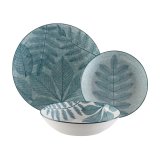 Spisestel Versa Aylen Bl� Porcel�n 18 Dele #1